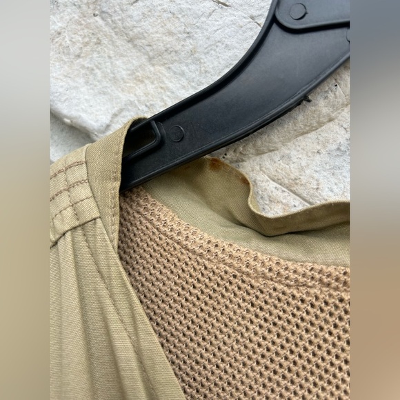 Vintage Orvis Hunting Vest Mens Sz XL Outdoor Safari Multi Pocket Utility Travel - Picture 6 of 8